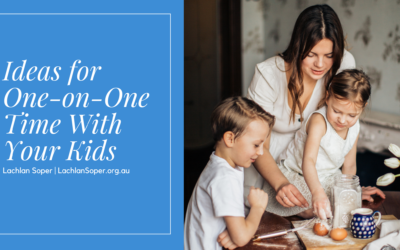 Ideas for One-on-One Time With Your Kids